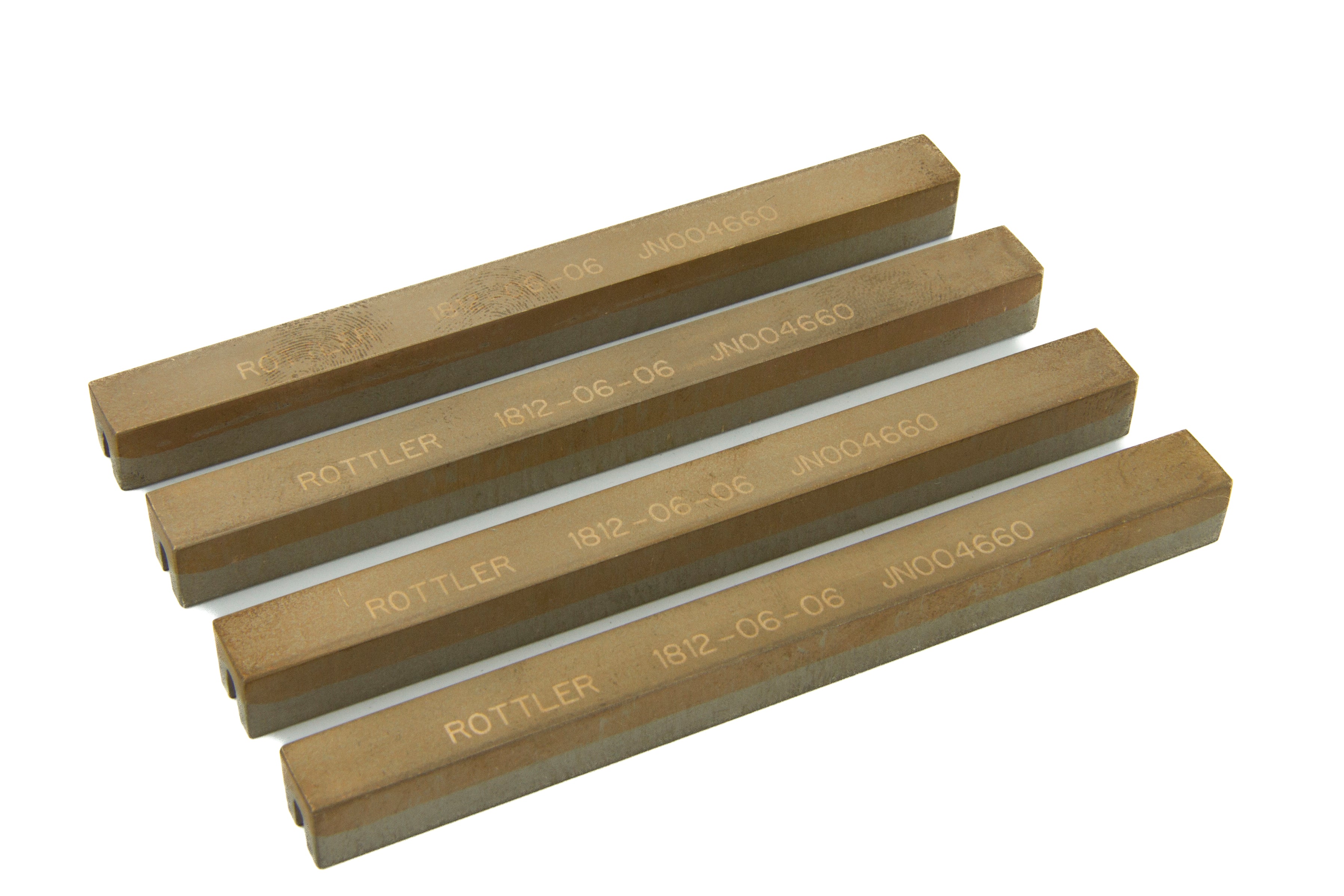 Rottler Diamond Honing Stone Set 4pcs - 600grit(nikasil)-89mm long