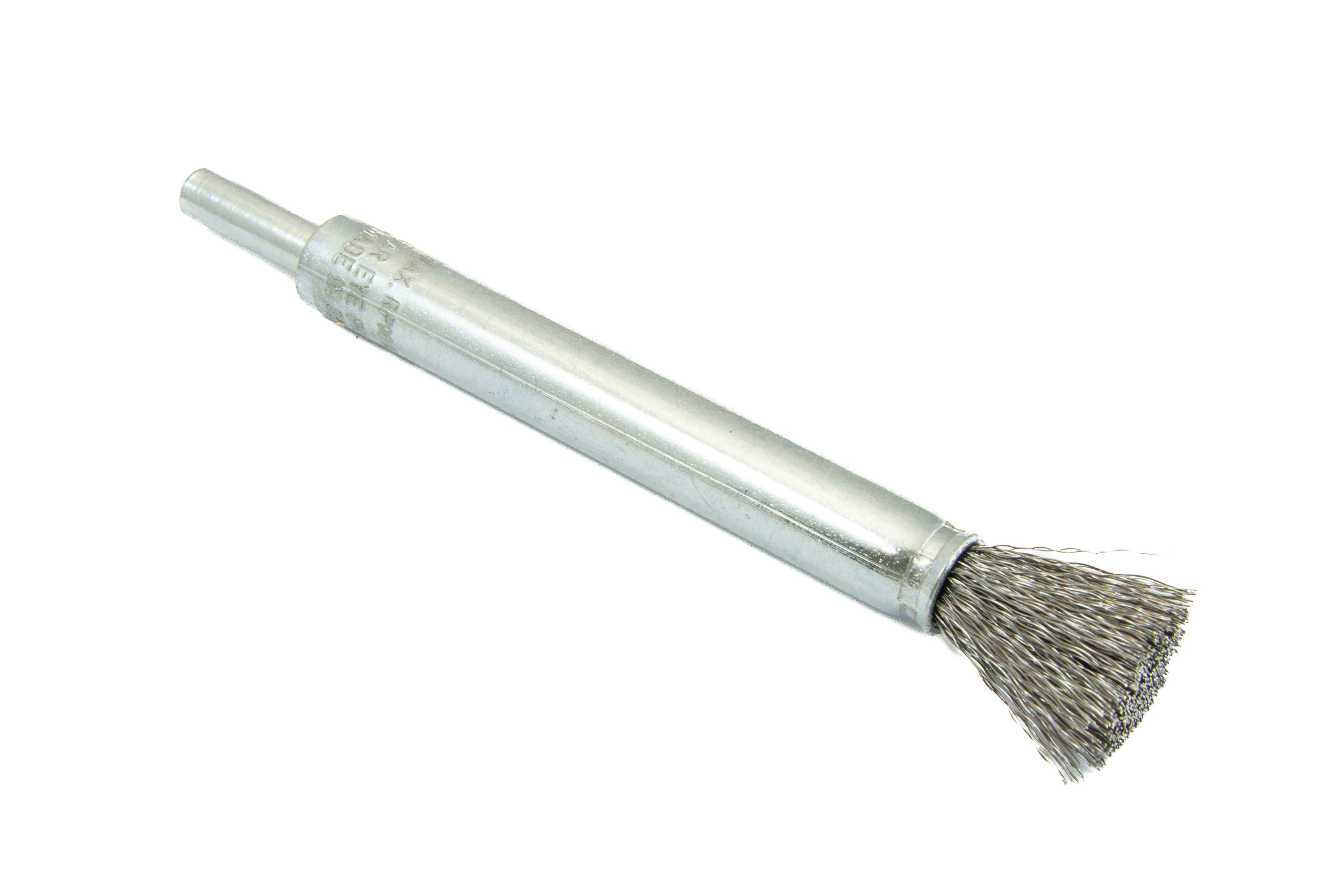 Steel cleaning brush 10x11x6mm - 0.20mm - length 100mm