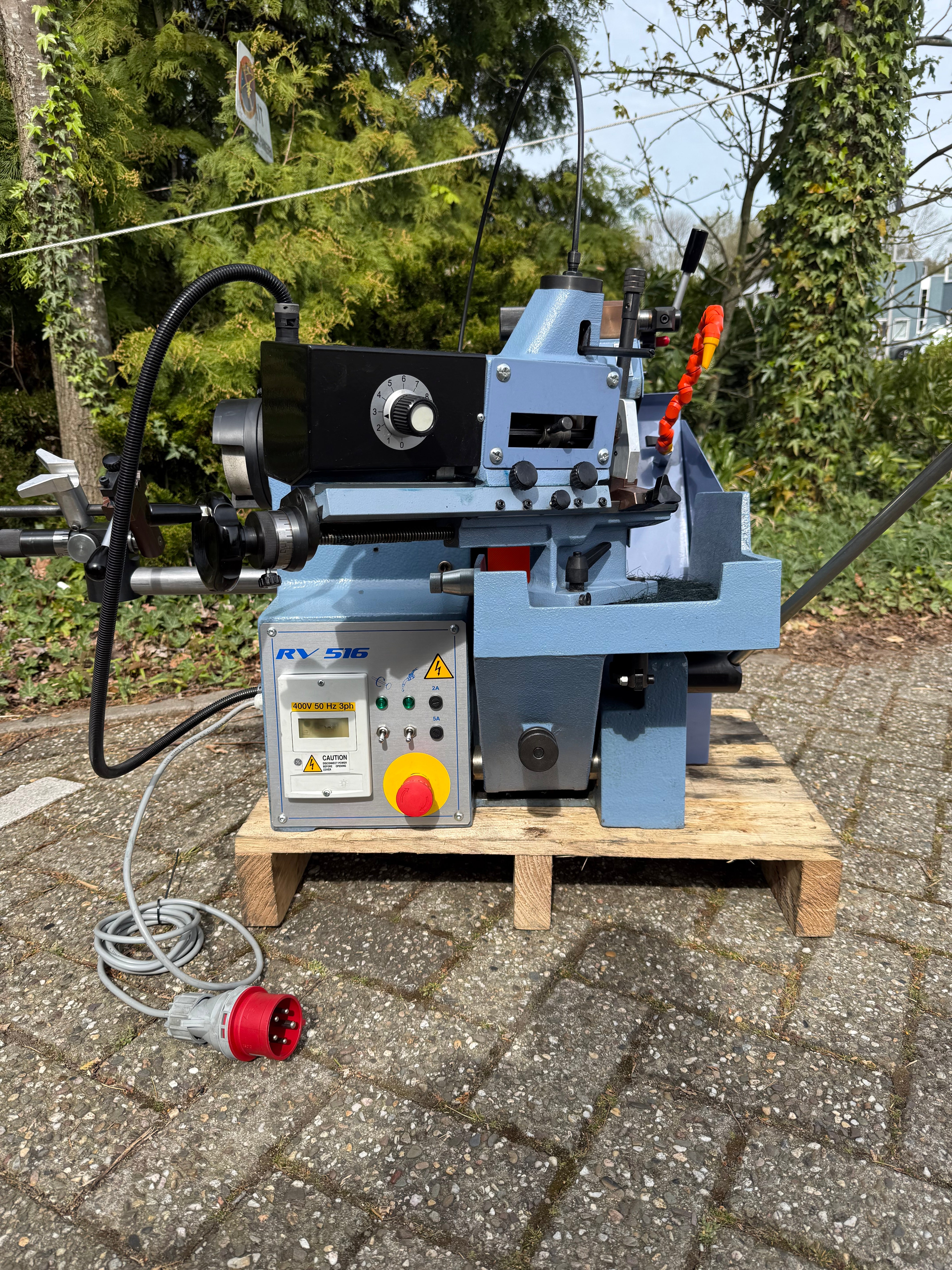 COMEC RV516.ASM Centerless Valve Refacing Machine OCC