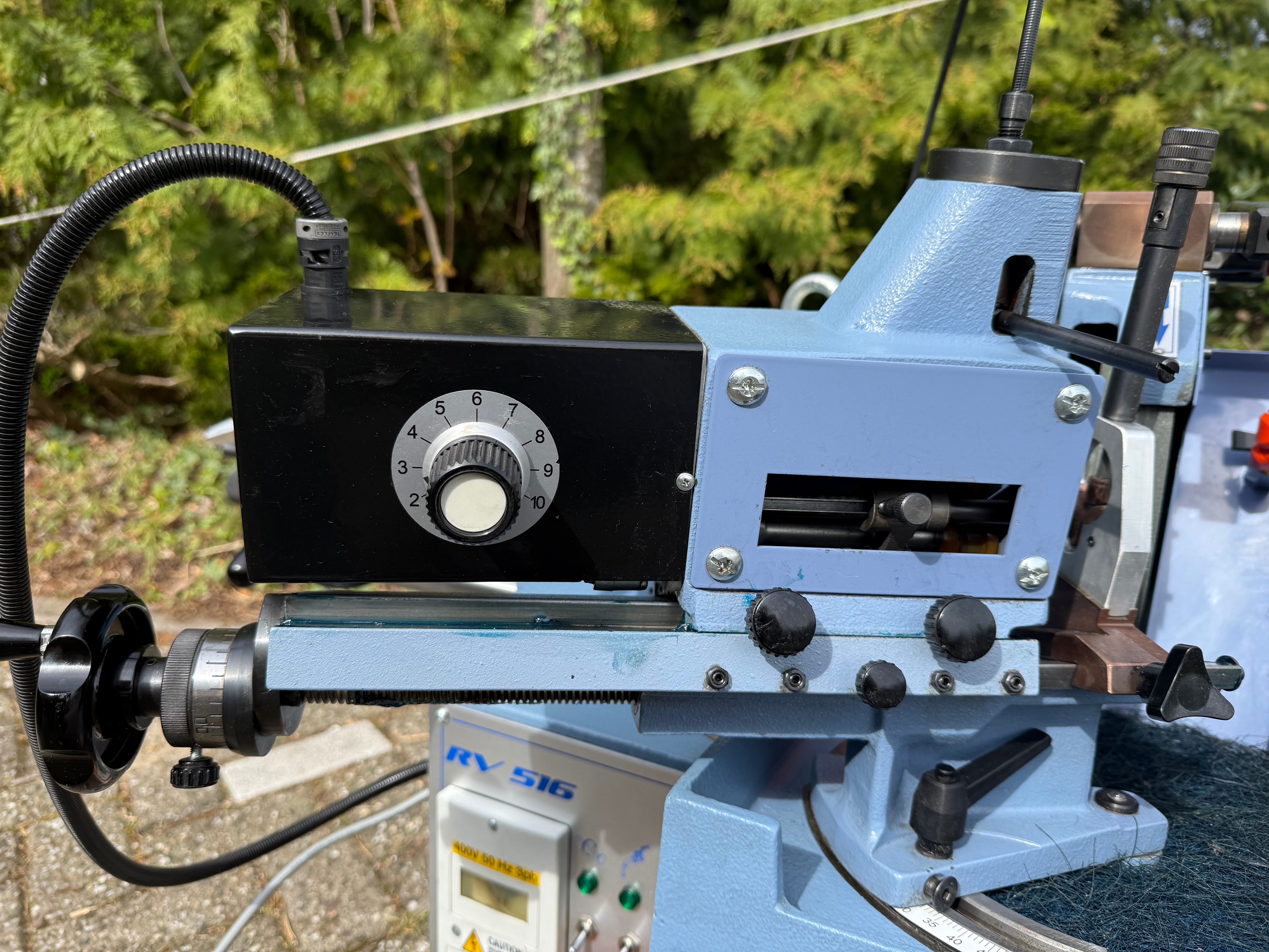 COMEC RV516.ASM Centerless Valve Refacing Machine OCC