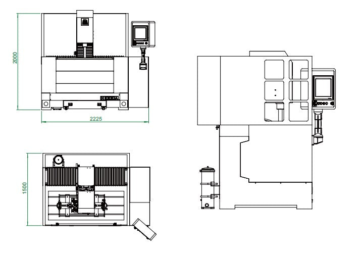 H-1000A CNC Honing machine