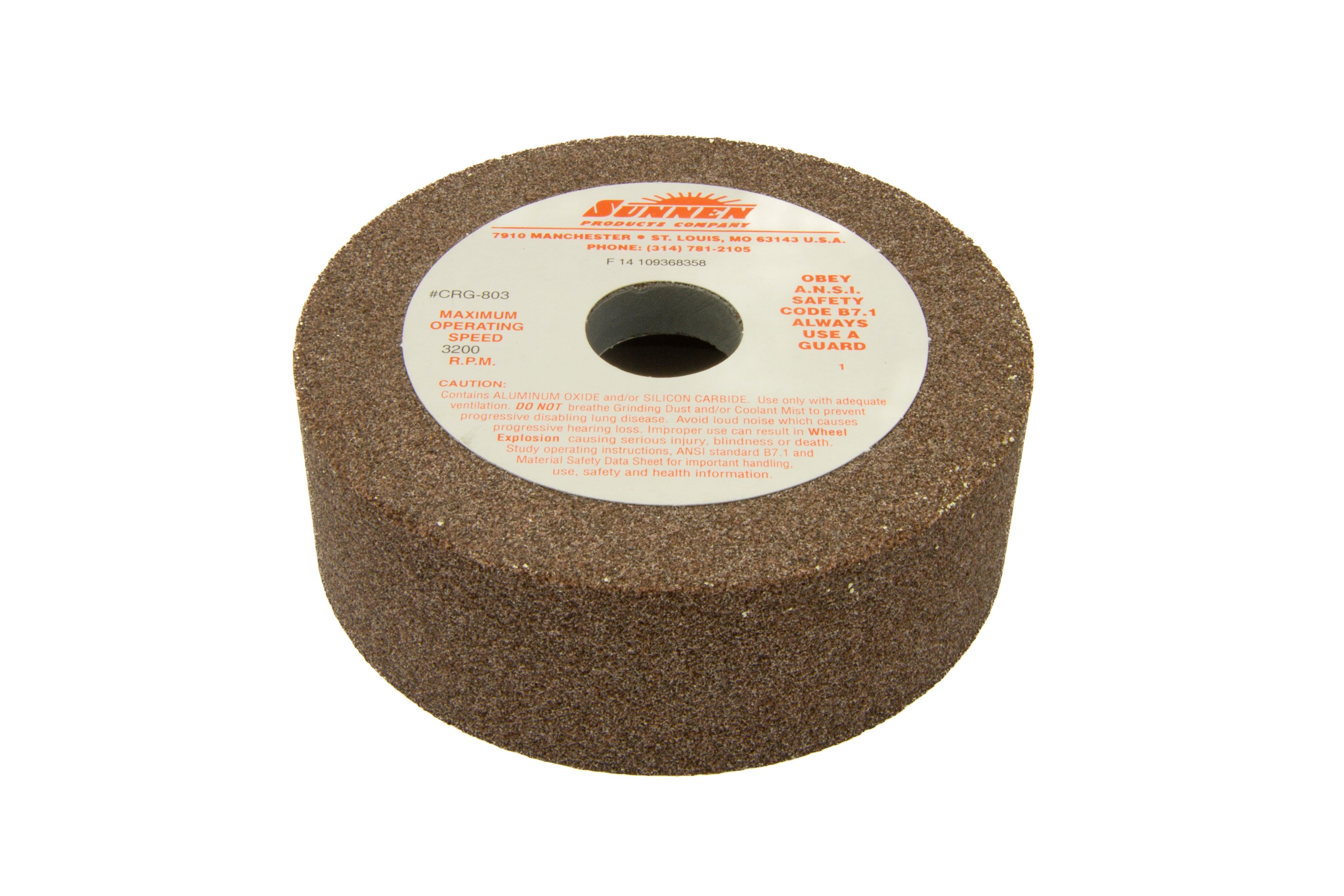 SUNNEN standard grinding wheel 6 inch (152mm) for CRG-780