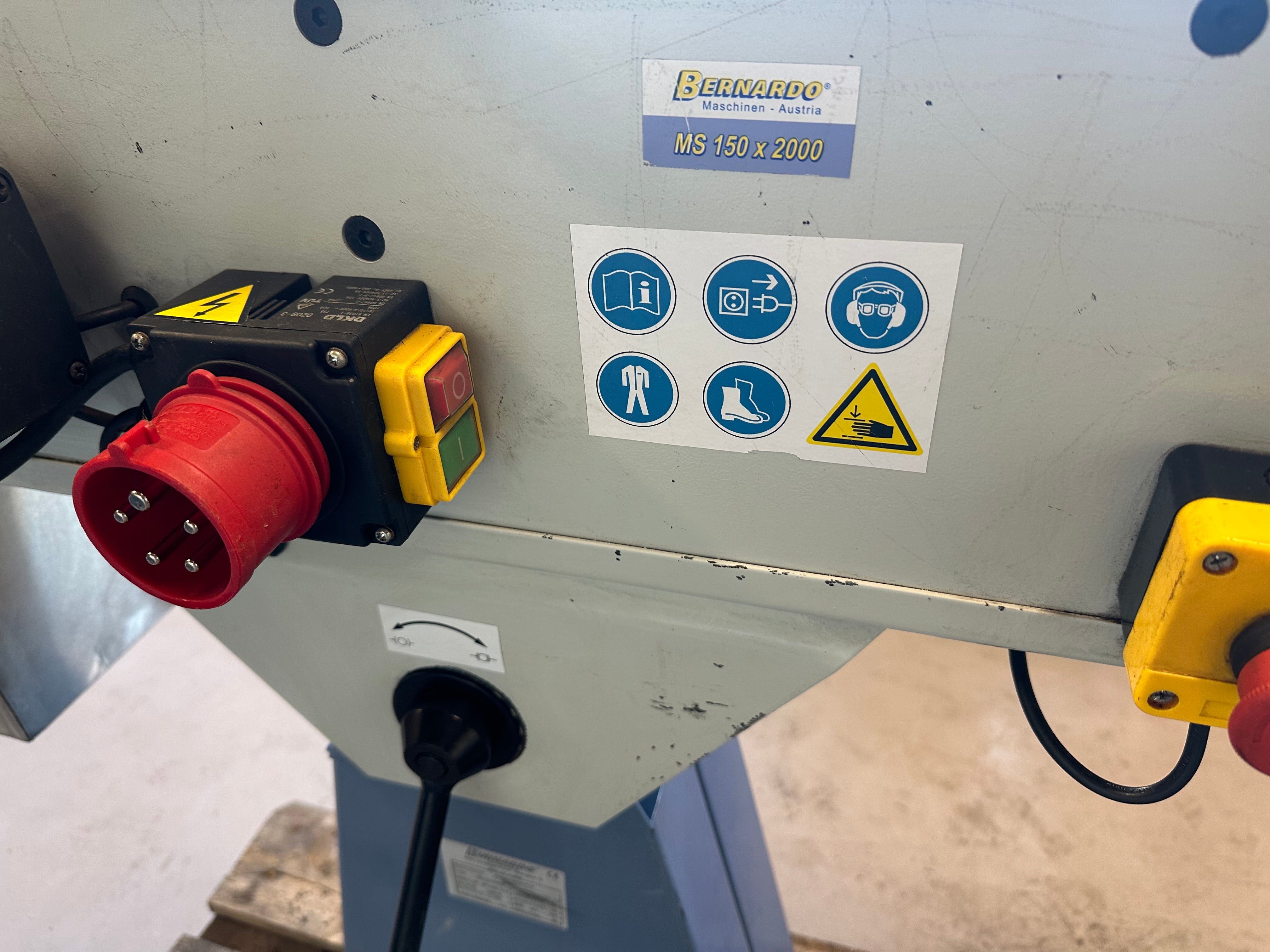 Bernardo MS 75 x2000 Belt Sanding Machine Occasion