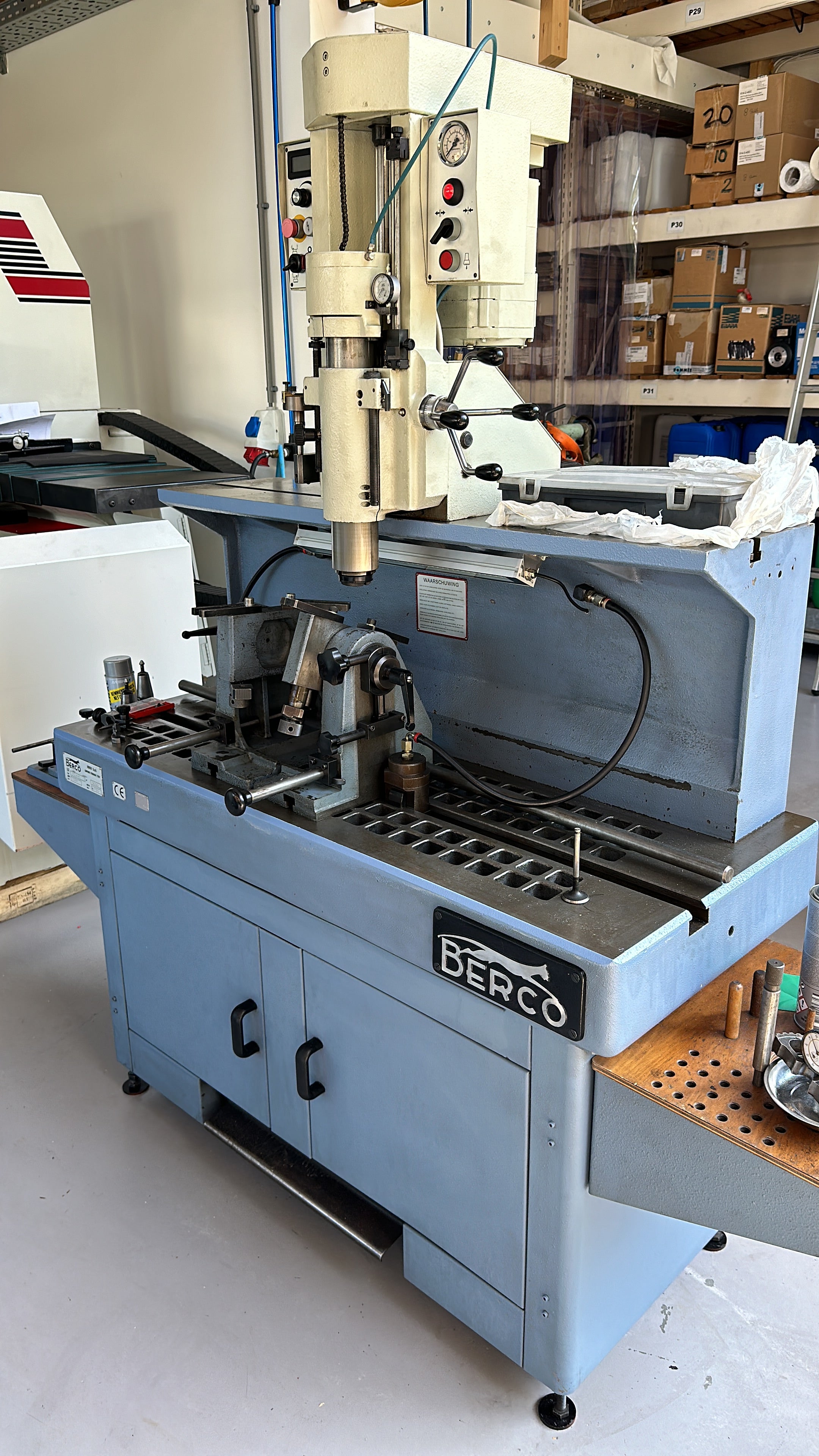 BERCO ASV/A Cylinder Head Machining Machine