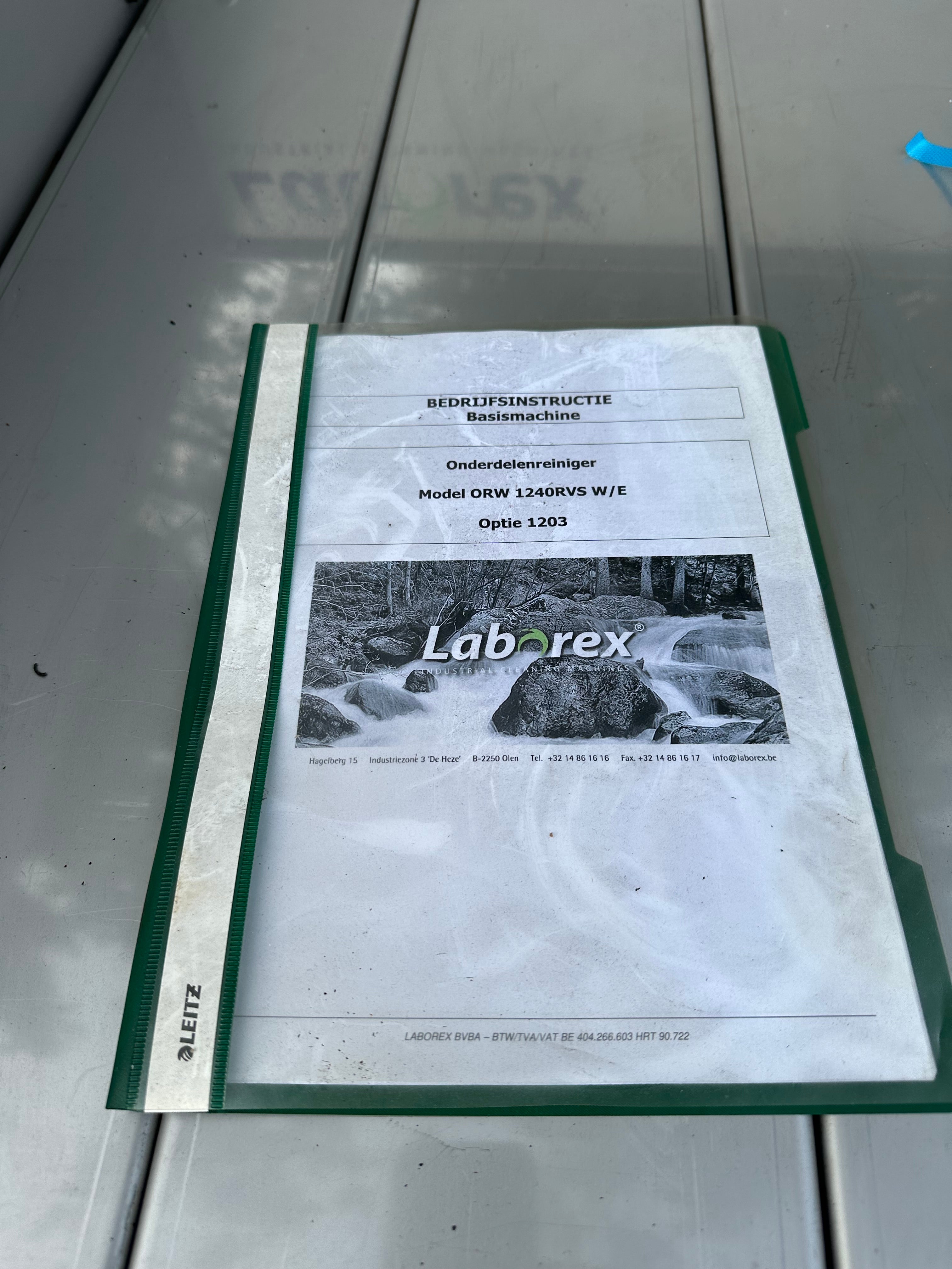 LABOREX 1240 Cleaningtable (NOS)