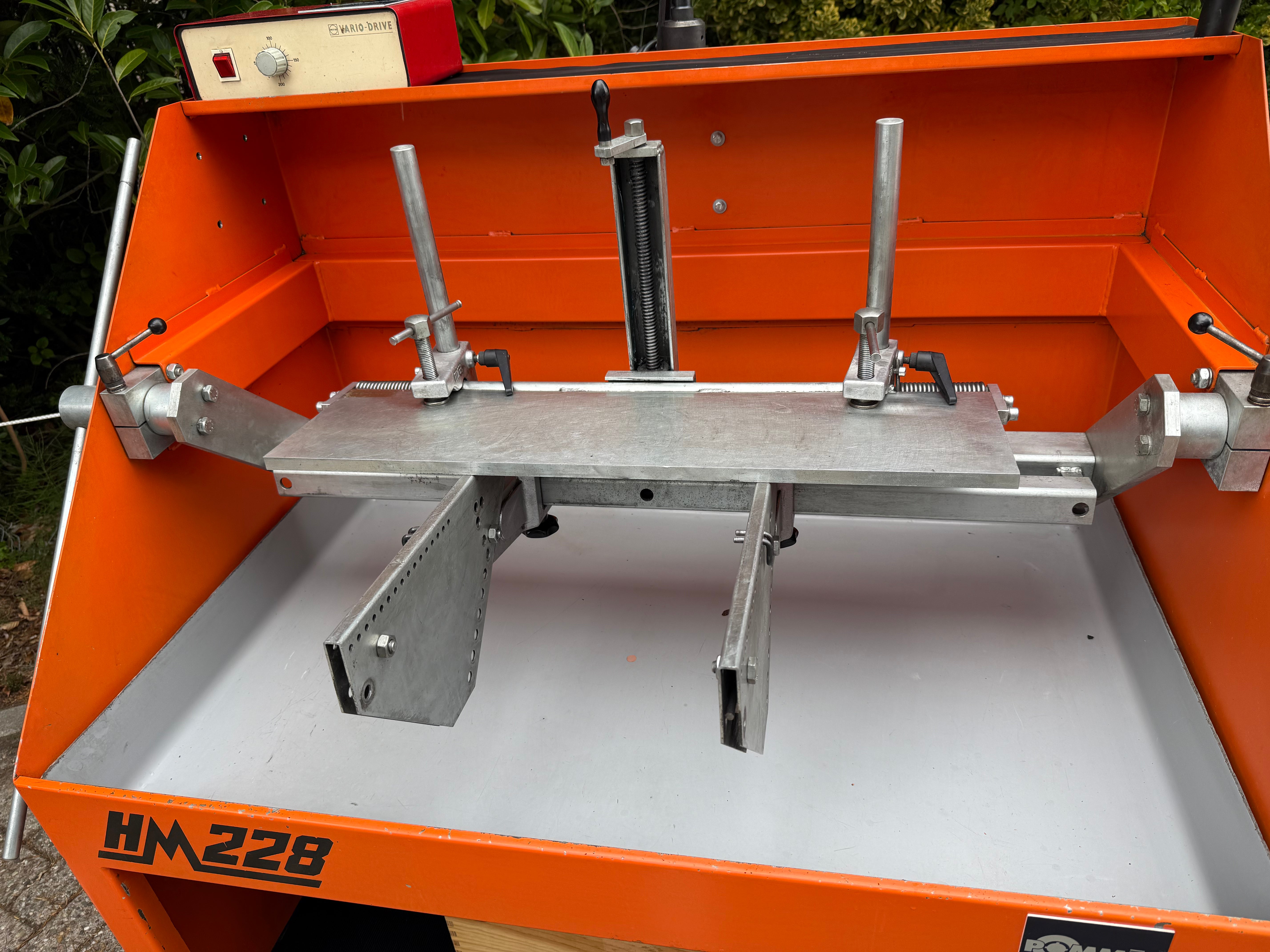 MIRA HM228 + VGX 21 used valve seat cutting macihine