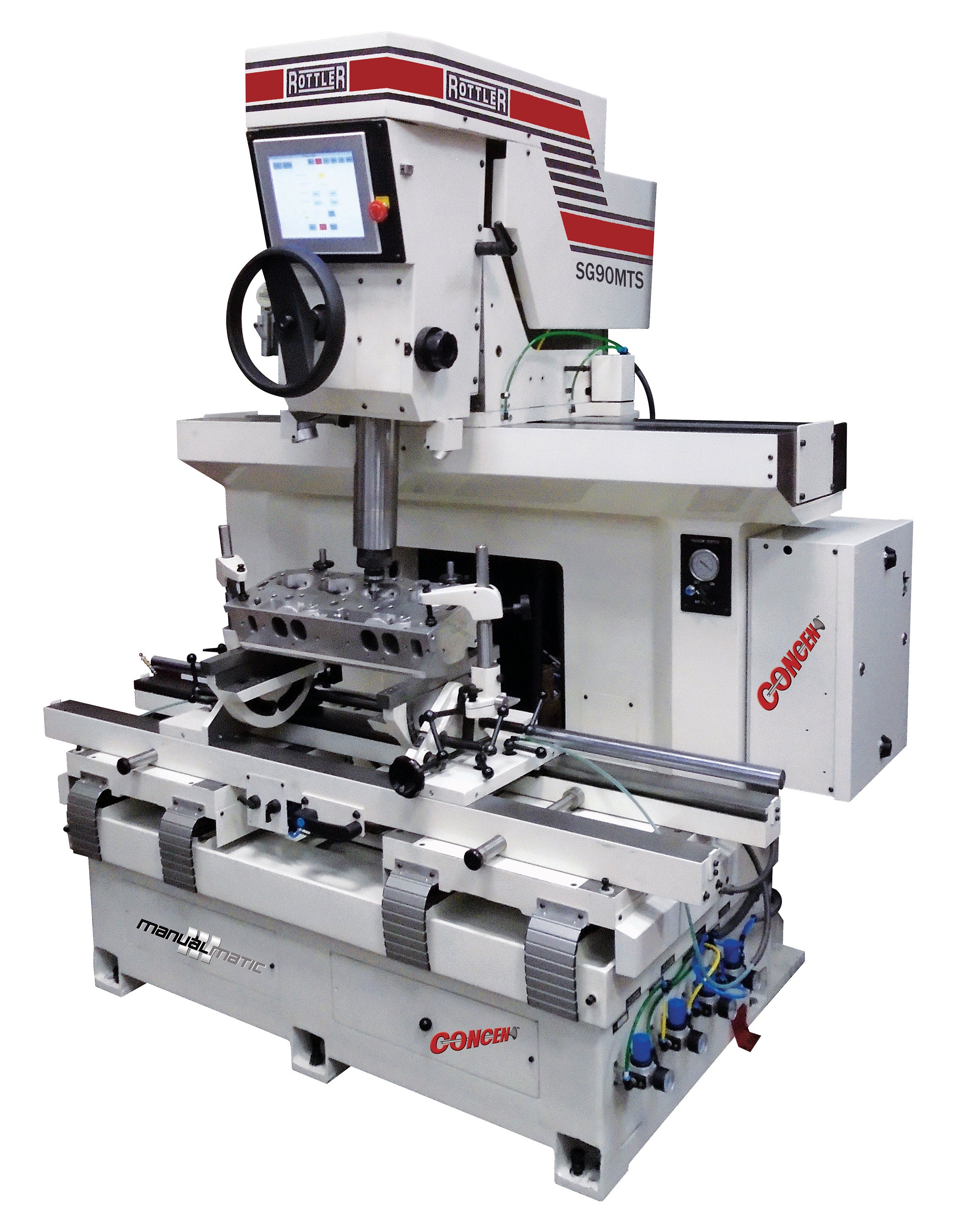 SG90MTS cylinder head seat & guide machine