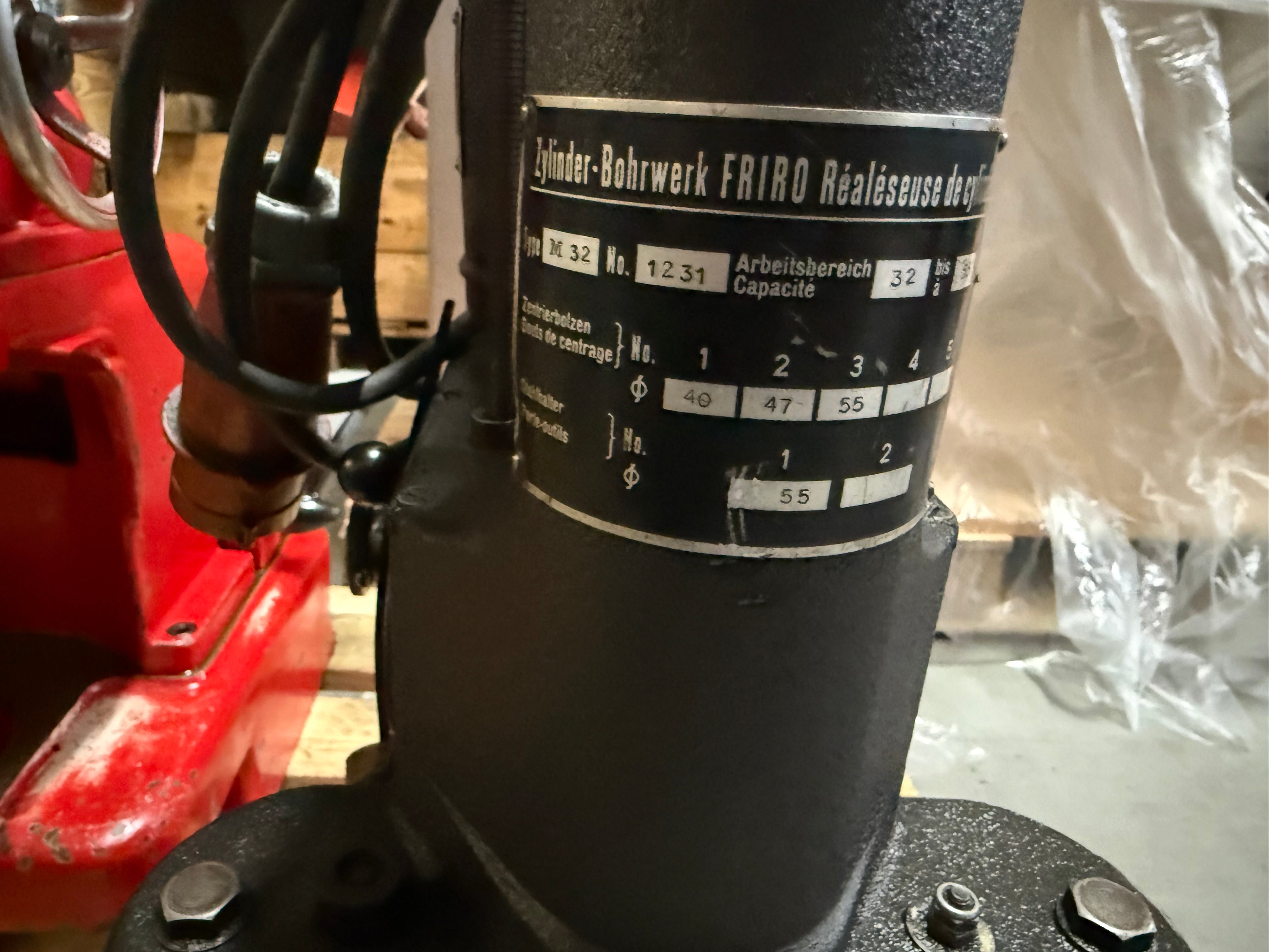 FRIRO occasion boring machine 32-58mm #1231