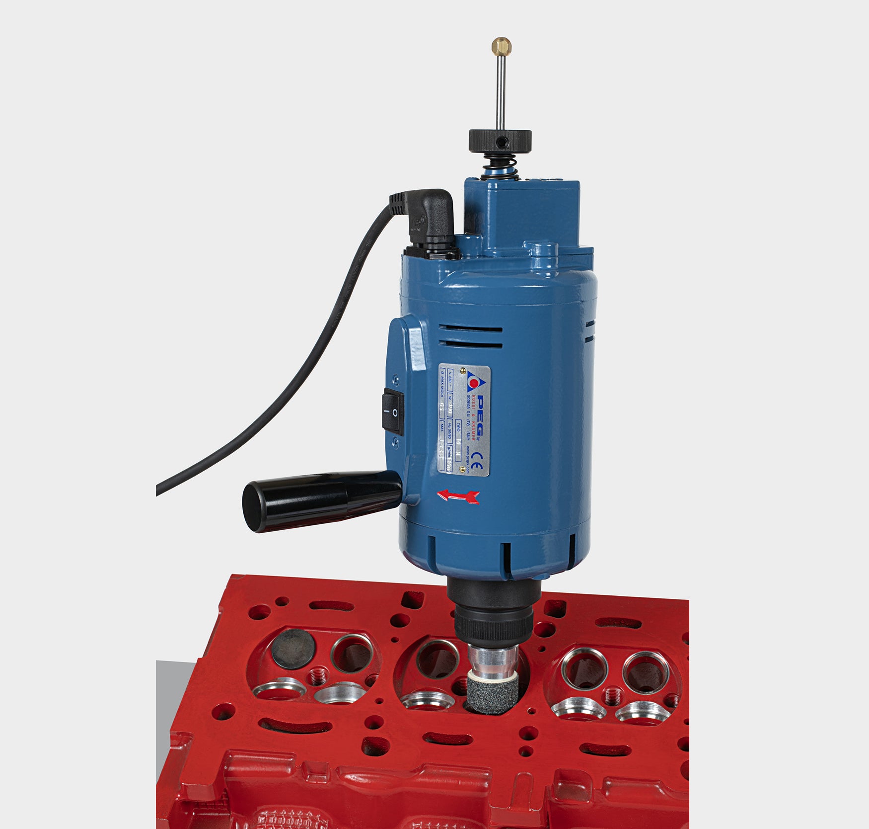 PEG 10 valve seat grinding machine for diam. 20-65mm [UNIVERSAL KIT]
