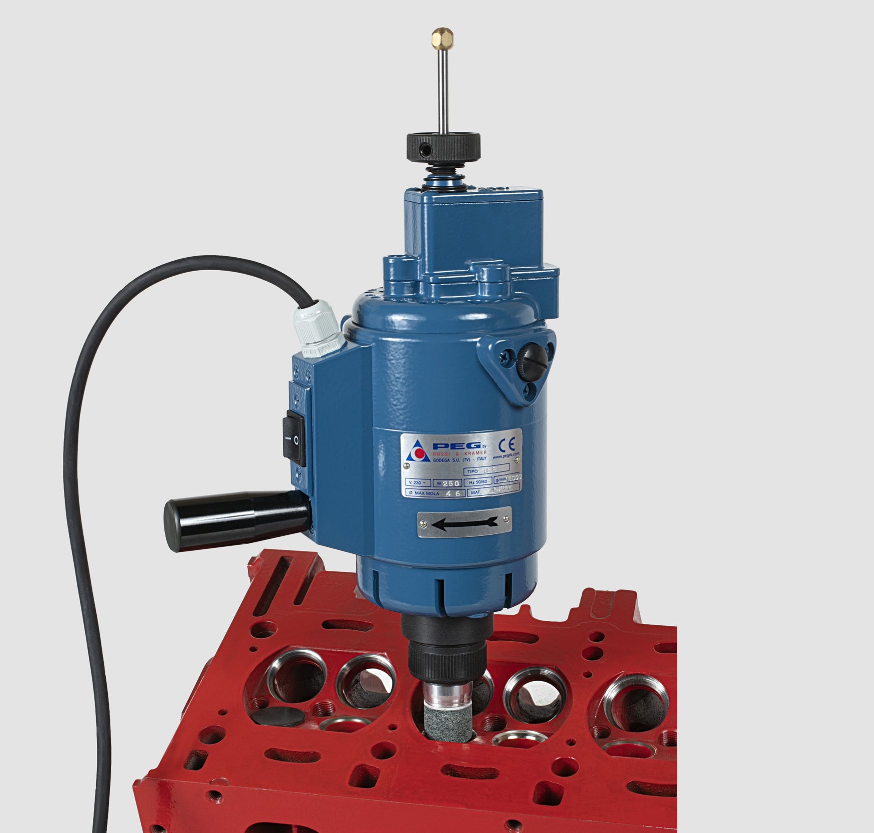 PEG 8 valve seat grinding machine diam. 16-48mm [UNIVERSAL KIT]