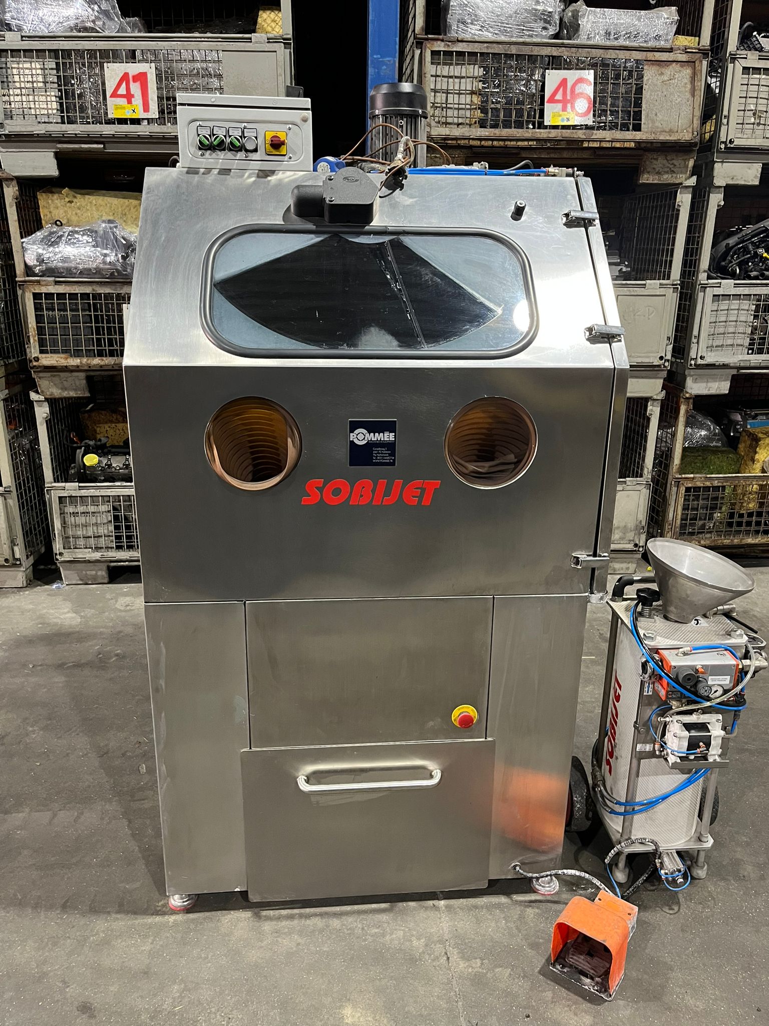 BICARJET  MJ1000 Soda Blasting Cabinet Occasion