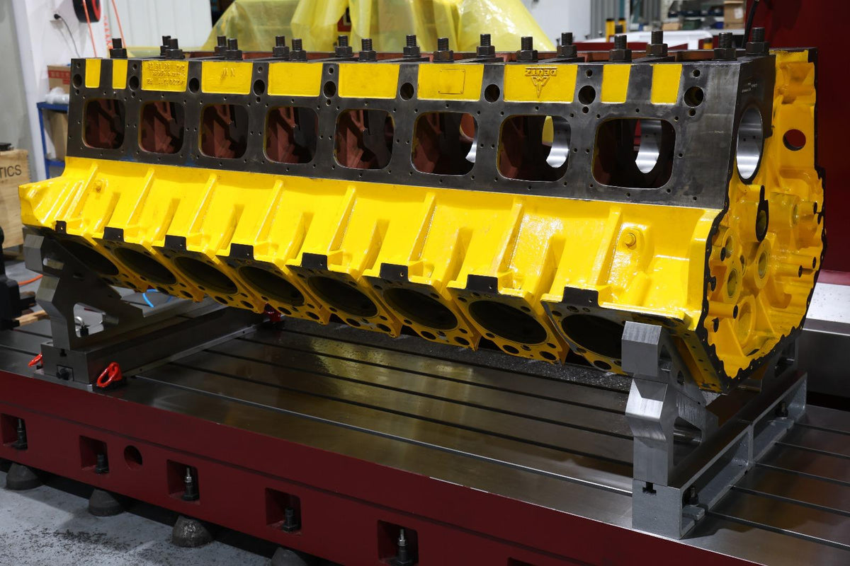 HEAVY DUTY CNC MACHINING CENTERS FOR CYLINDER BLOCK BORING, MILLING AND LINEBORING