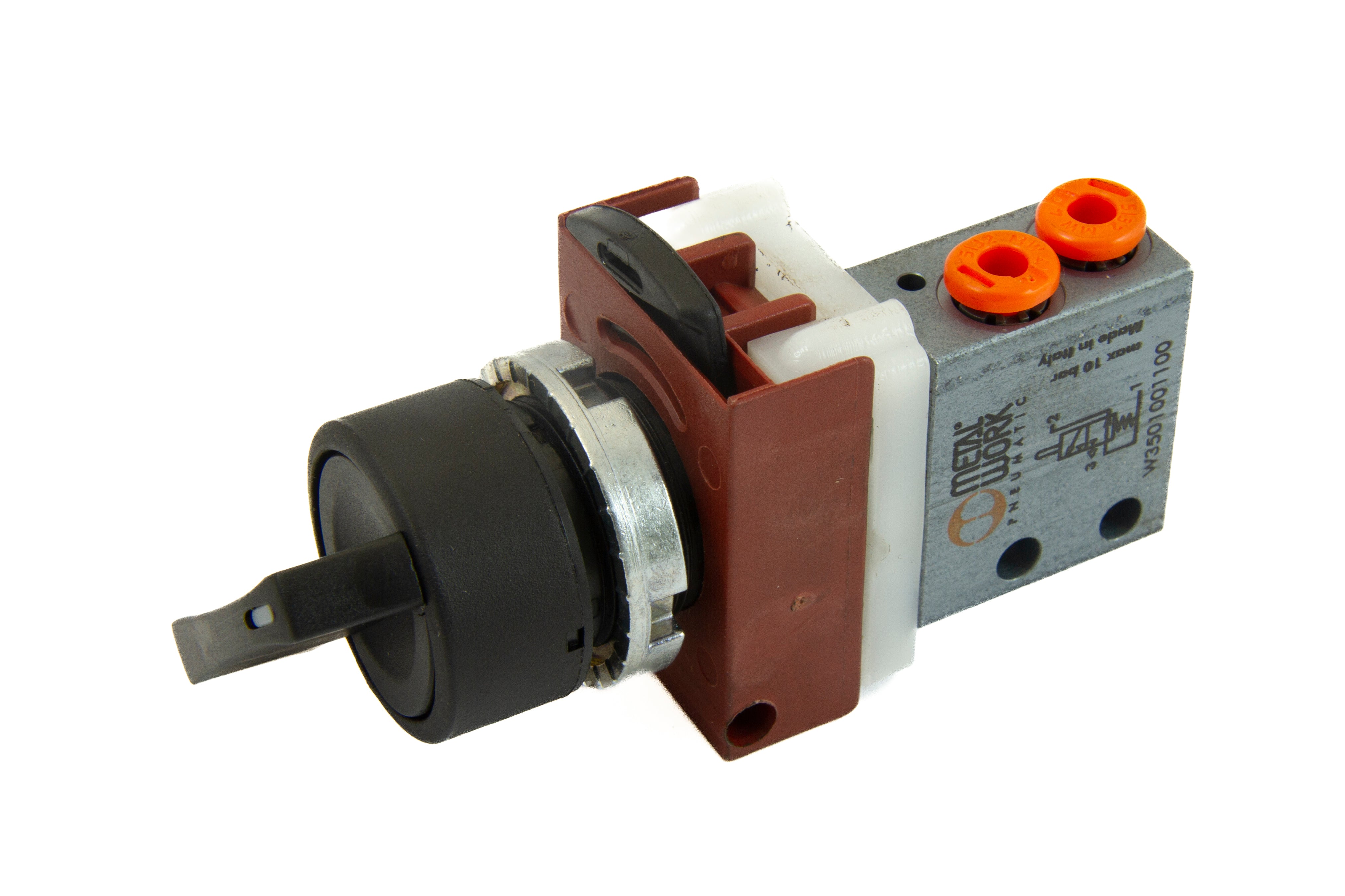 SERDI Universal Pneumatic Clamping Knob 2/4 hose connectors