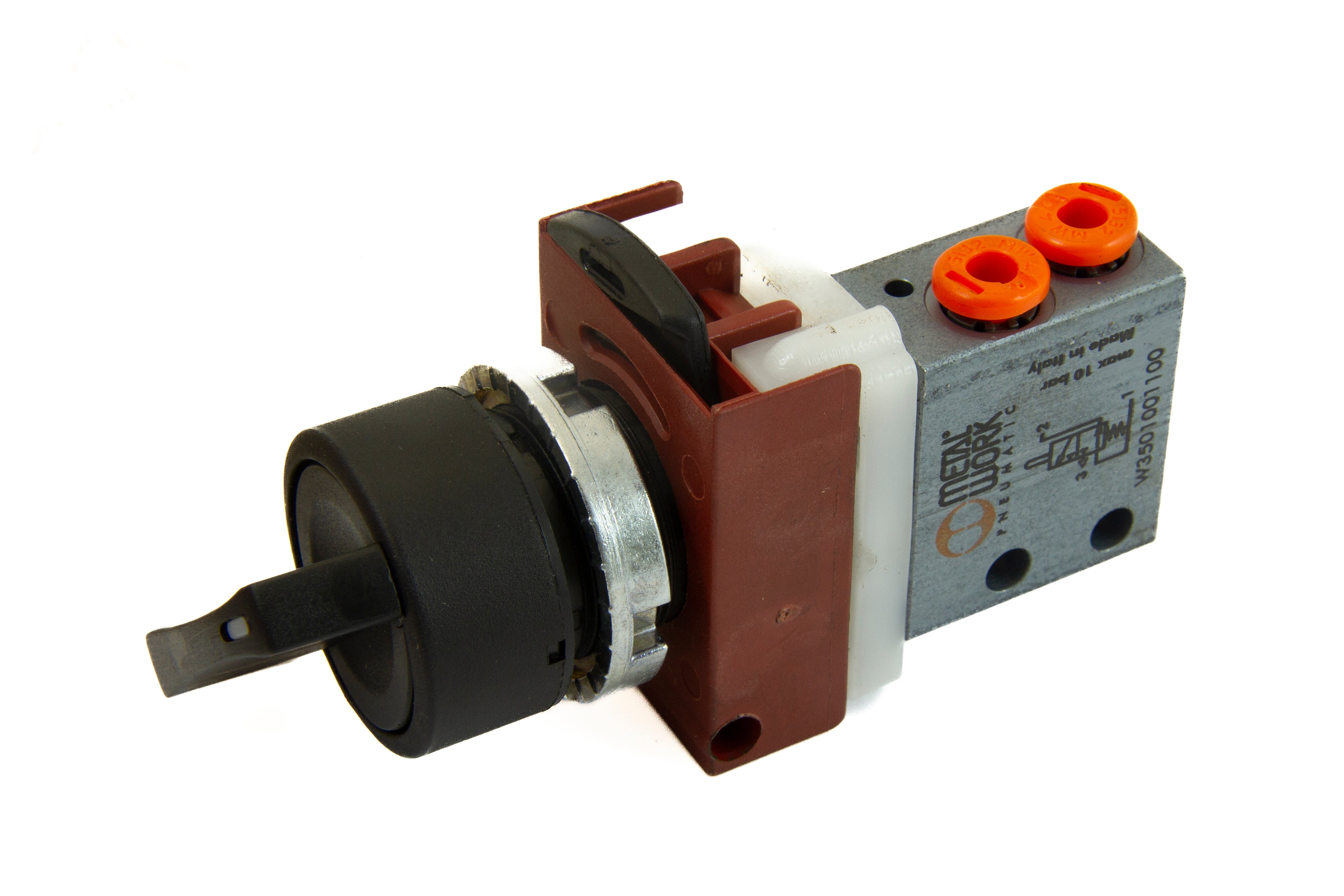 SERDI Universal Pneumatic Clamping Knob 2/4 hose connectors