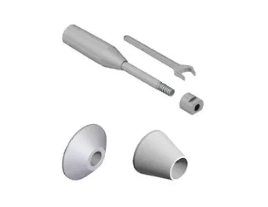 COMEC VPD18 Adapter set for small disc and drum Dia 18mm SHAFT