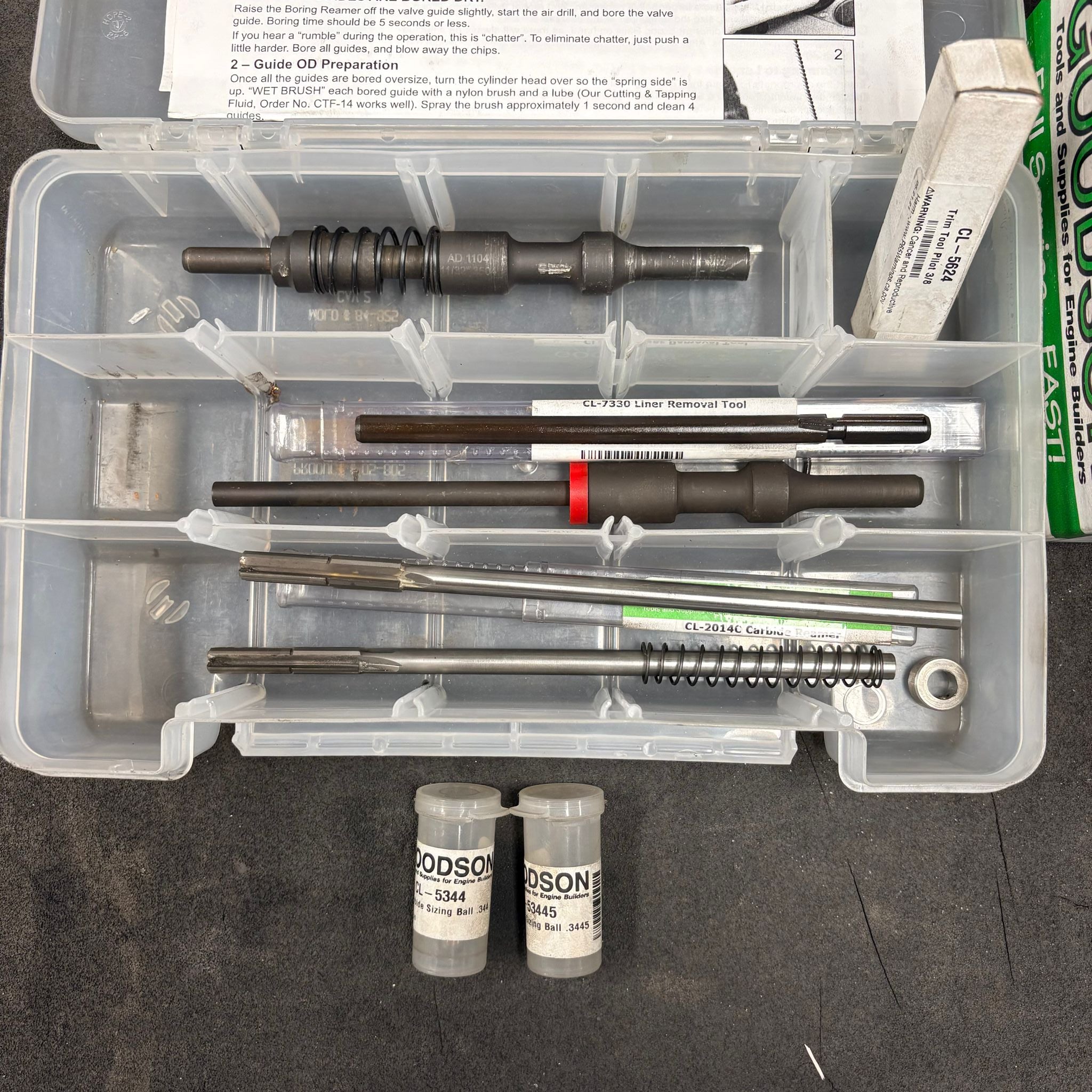 Goodson Master 3/8" LINER KIT OCCASION