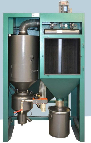 NORMFINISH Pressure Blast cabin DP 12 with 8mm nozzle