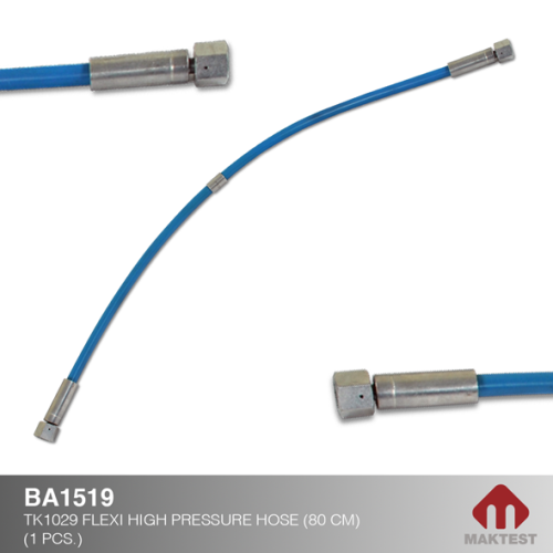 MAKTEST Flexible high pressure hose (80cm)