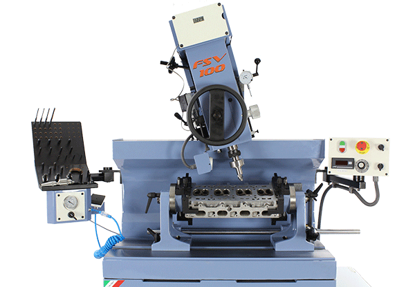COMEC FSV100 valve seat cutting machine