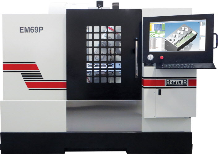 ROTTLER EM69P 5-Axis CNC Porting and Machining Center
