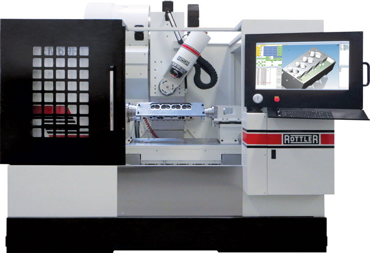 ROTTLER EM69P 5-Axis CNC Porting and Machining Center
