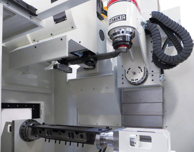 ROTTLER EM69P 5-Axis CNC Porting and Machining Center