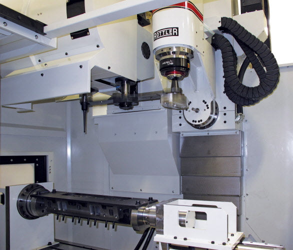 ROTTLER EM69P 5-Axis CNC Porting and Machining Center