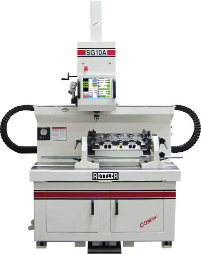 ROTTLER SG10A cylinder head seat & guide machine
