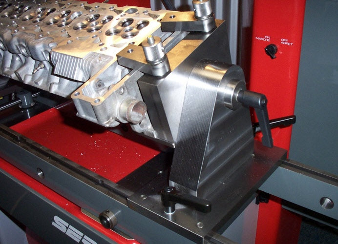 PME roll-over fixture (unpainted) for SERDI-machines