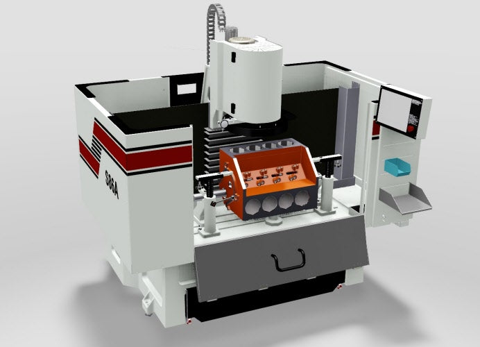 ROTTLER S85A CNC automatic surfacing machine