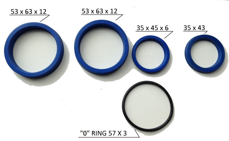 Sealset for CARMEC VGP valve guide press