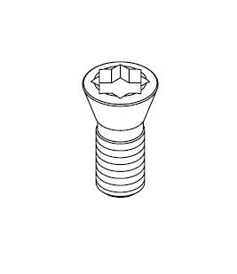 COMEC screw 3x8 mm