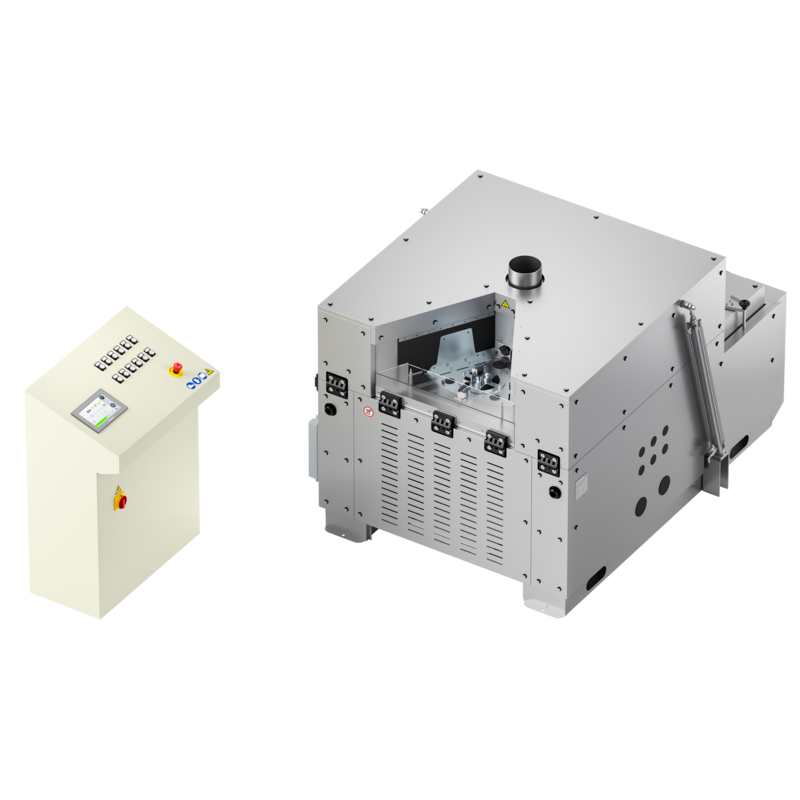 ROUNDJET Turntable parts washer for small and medium sized parts and low cycle time