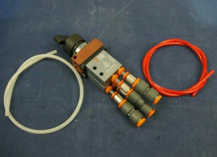 SERDI pneumatic switch 3 hose connectors