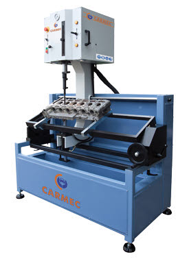CARMEC hydraulic valve guide press