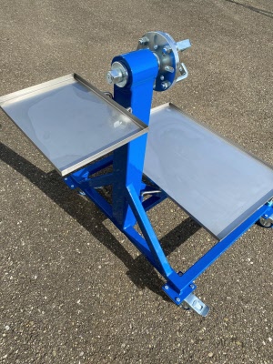 PME Engine assembly stand with drippan